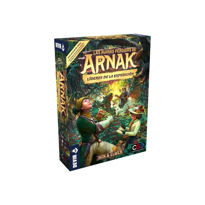 Juego de Mesa Las Ruinas Perdidas de Arnak: Líderes De La Expedición (Expansión)