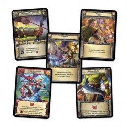 Componentes Juego de Mesa Hero Realms: La Aldea Perdida (Expansión)