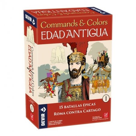 Juego de Mesa Commands and Colors: Edad Antigua