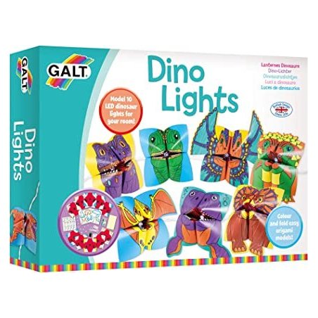 Manualidades Guirnalda Dino - Dino Lights