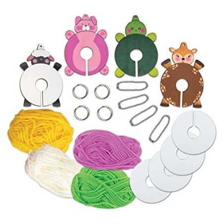 Manualidades Llaveros Pomposos - Fluffly Friends