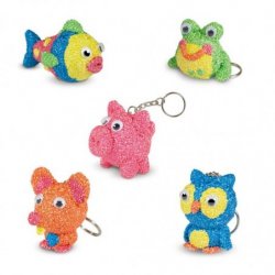 Manualidades Llaveros de Animales - Beady Keyrings