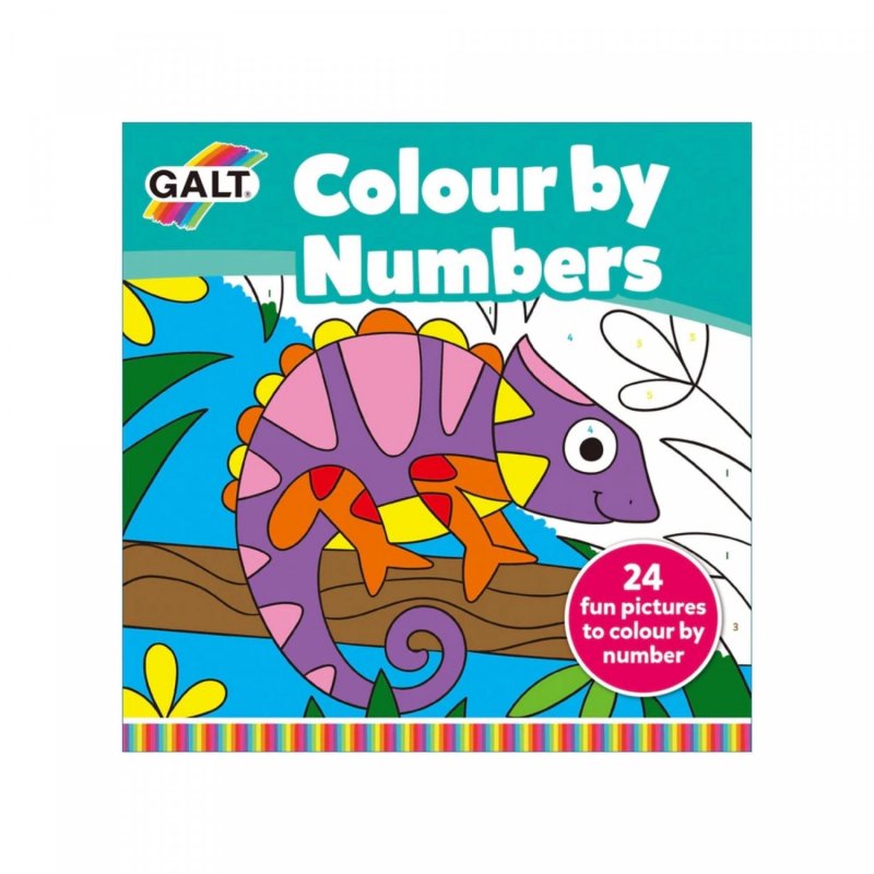 Libro Colorear por Numeros - Colour by Numbers