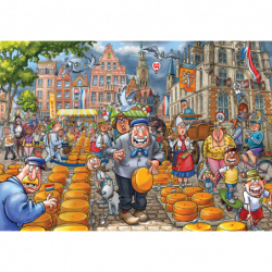 Puzzle Wasgij Original 38 - Market Meltdown! 1000 Piezas