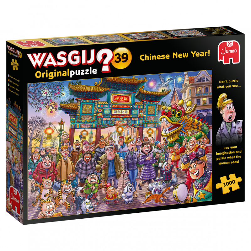 Puzzle Wasgij Original 39 - Chinese New Year! 1000 Piezas