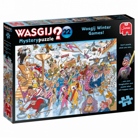 Puzzle Wasgij Mystery 22- Wasgij Winter Games! 1000 Piezas