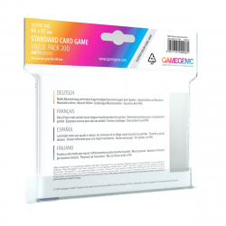 Fundas para cartas GG: MATTE Standard Card Game Sleeve Value Pack 200