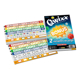 Componentes Juego de Mesa Qwixx Bonus (Expansión)