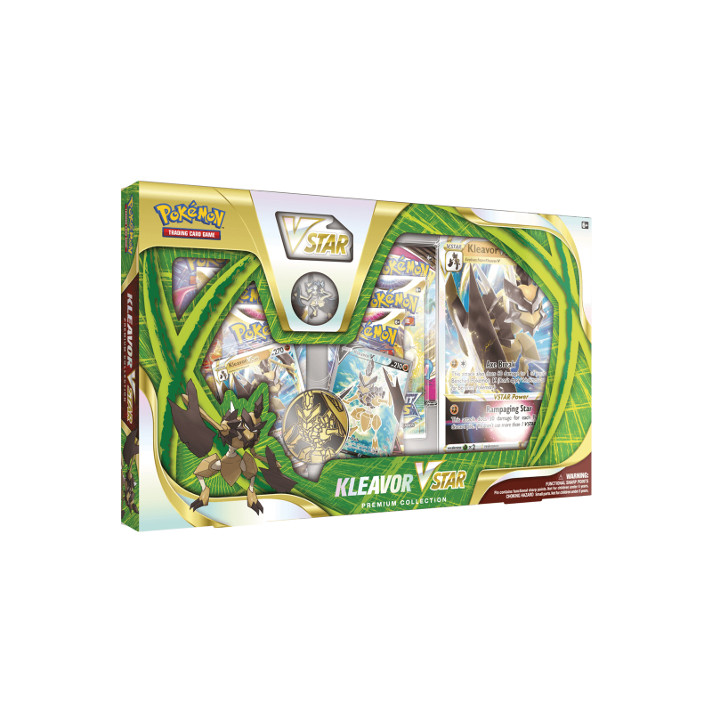 Juego de Mesa Pokémon Kleavor VSTAR Colección Premium (Español)