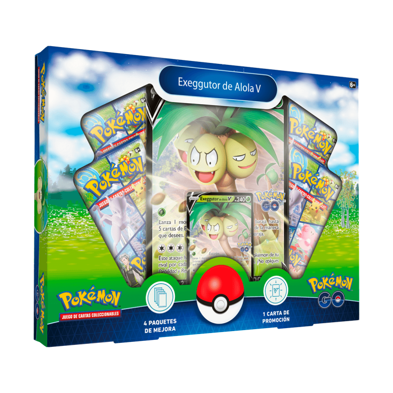 Juego de Mesa Pokémon GO: Caja de Exeggutor de Alola V