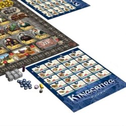 Componentes Juego de Mesa Kingsburg Segunda Edición