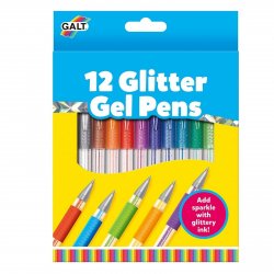 12 Bolígrafos Glitter