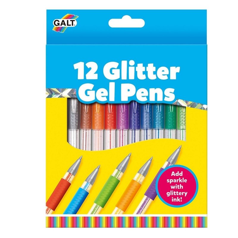 12 Bolígrafos Glitter