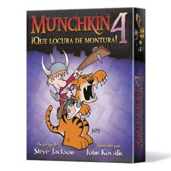 Juego de Mesa Munchkin 4: ¡Qué Locura de Montura! (Expansión)