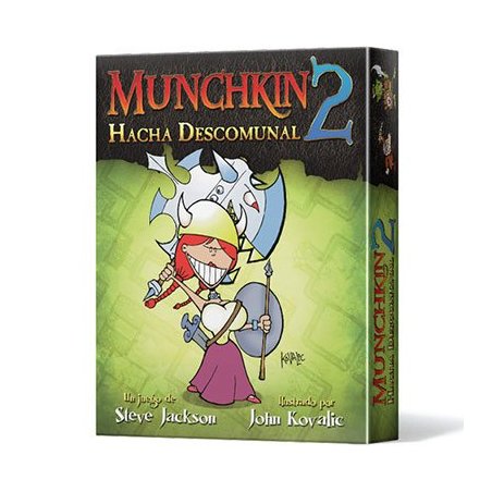 Juego de Mesa Munchkin 2: Hacha Descomunal (Expansión)