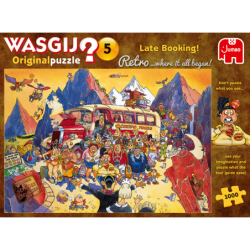 Puzzle Wasgij Retro Original 5 - Late Booking! 1000 Piezas