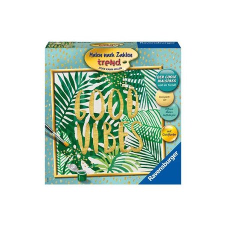 Manualidades Pinta por números - Good Vibes Manualidades Pinta por números - Good Vibes