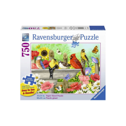 Puzzle 750 Piezas - Pájaros en la Fuente