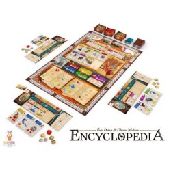 Componentes Juego de Mesa Enciclopedia