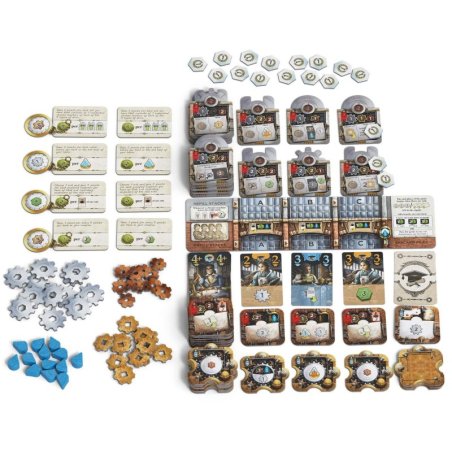 Componentes Juego de Mesa Corrosión