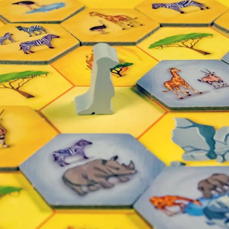 Componentes Juego de Mesa Sabana Park