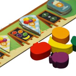 Componentes Juego de Mesa Frutas Jugosas