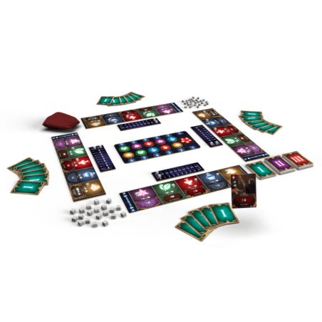 Componentes Juego de Mesa Arcana Rising