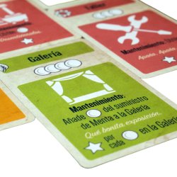 Componentes Juego de Mesa Mint Works