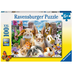 Puzzle 100 Piezas - Selfie Conejos XXL