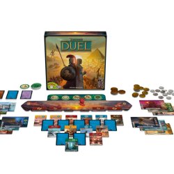 Componentes Juego de Mesa 7 Wonders Duel