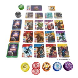 Componentes Juego de Mesa Splendor Marvel