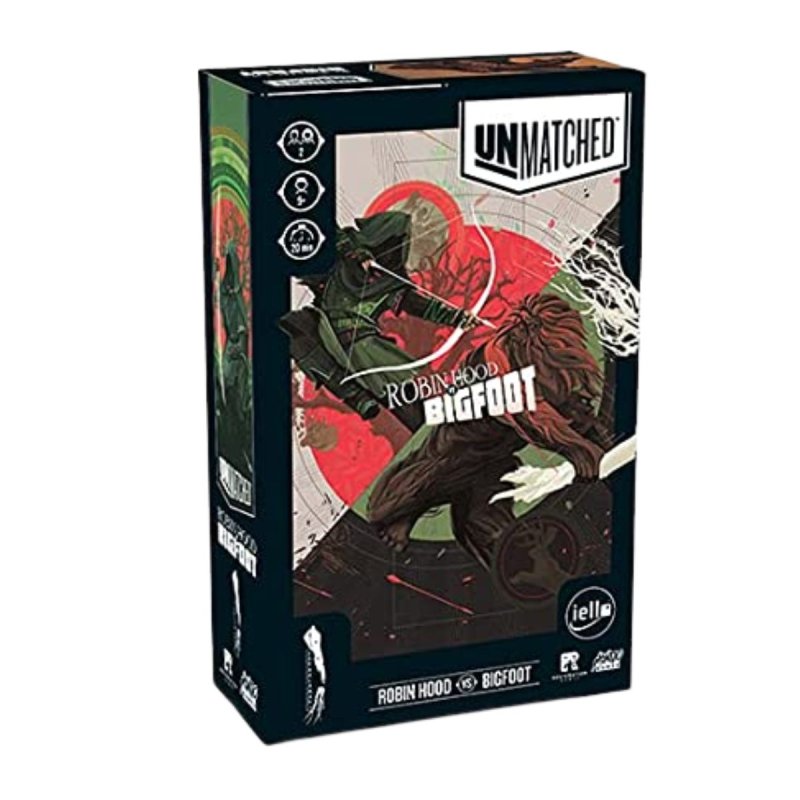 Juego de Mesa Unmatched Robin Hood VS Bigfoot