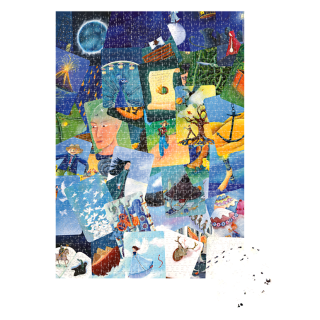 Puzzle Dixit 1000 piezas: Blue MishMash