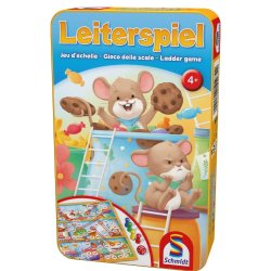 Juego de Mesa Escaleras - Leiterspiel - Versión Viaje