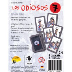 Componentes Juego de Mesa Los Odiosos 7