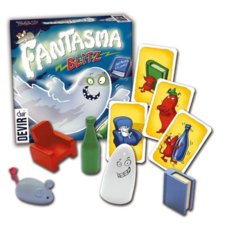 Componentes Juego de Mesa Fantasma Blitz
