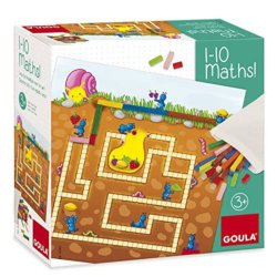 Juego de Mesa Matemáticas del 1 al 10!