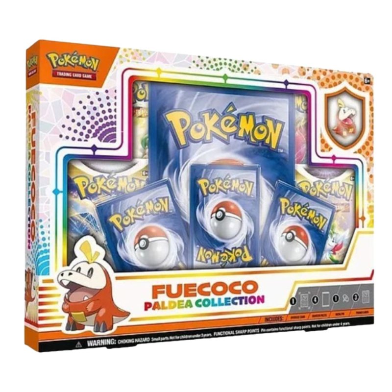Pokémon Paldea Pin Collection Fuecoco Español