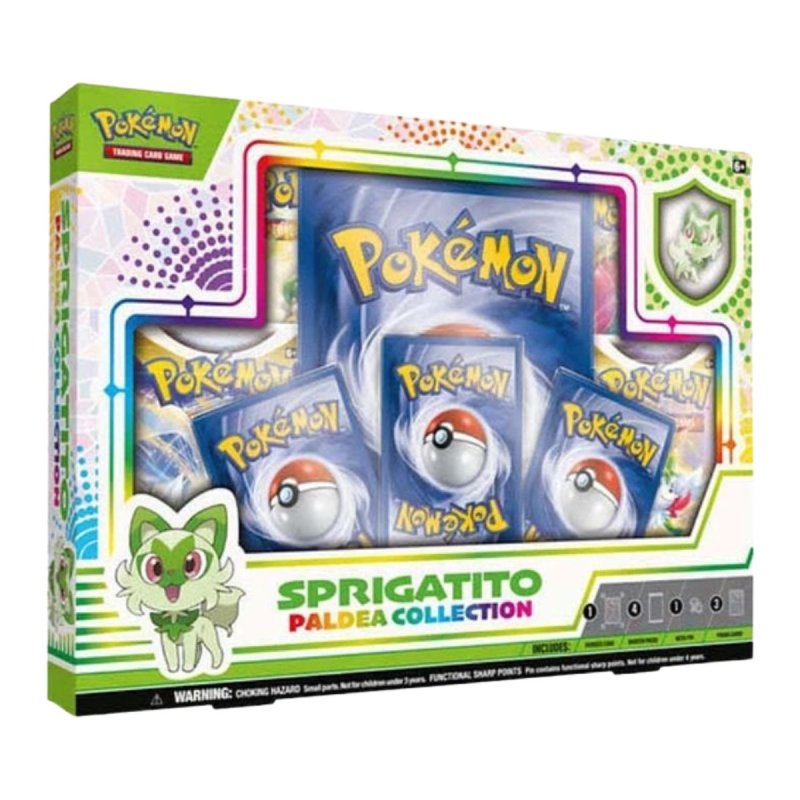 Pokémon Paldea Pin Collection Sprigatito Español