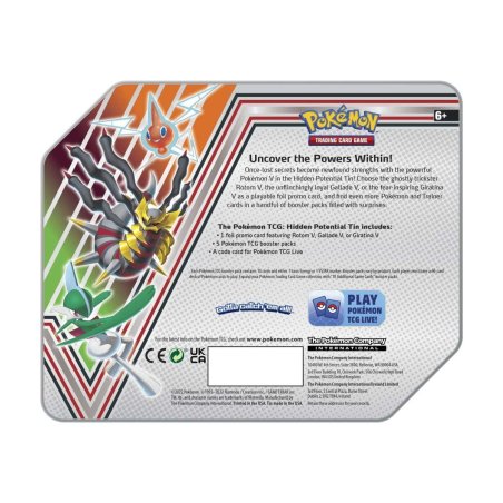 Pokémon Potencial Oculto Lata Rotom V Español
