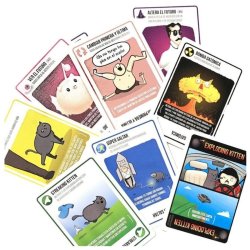 Componentes Juego de Mesa Exploding Kittens Streaking Kittens (Expansión)