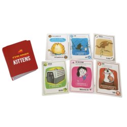 Componentes Juego de Mesa Adultos  Exploding Kittens NSFW (solo Adultos)