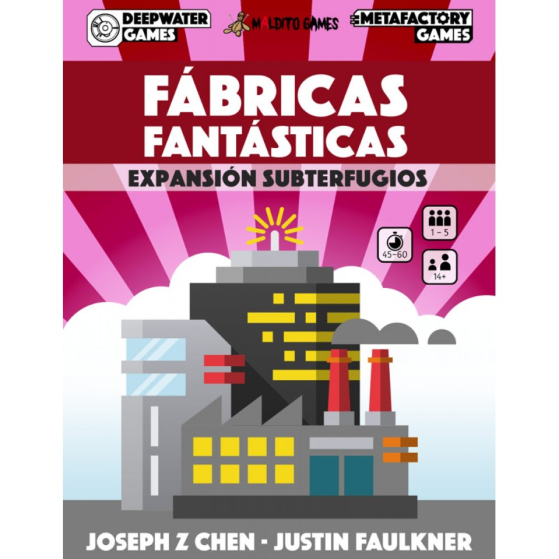 Juego de Mesa Fábricas Fantásticas Subterfugios (Expansión)