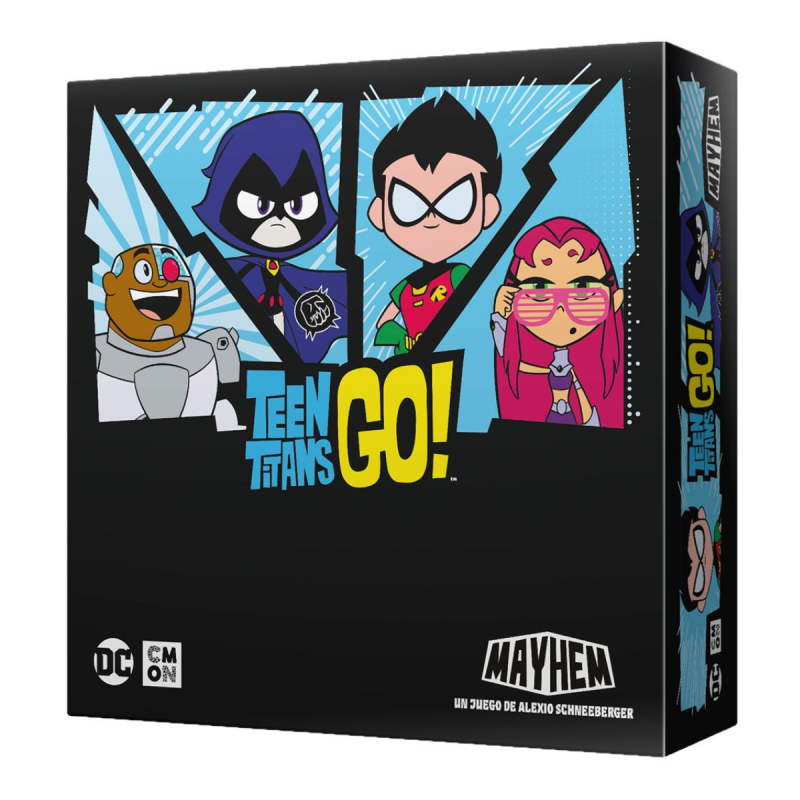 Juego de mesa Teen Titans GO! Mayhem