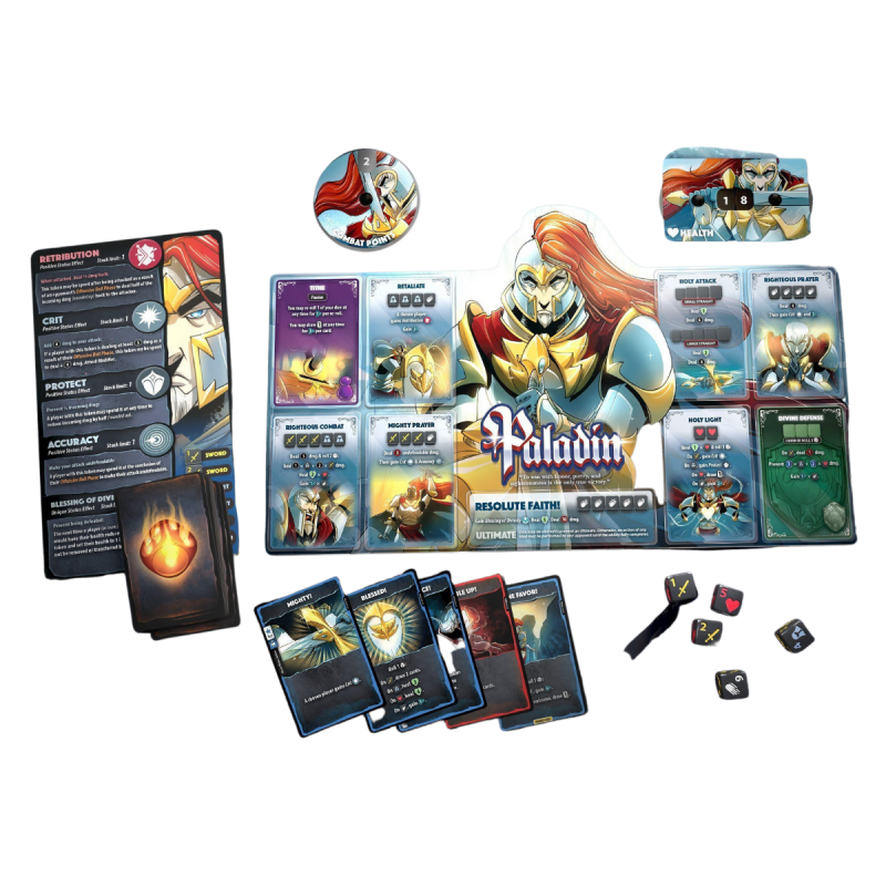 Dice Throne Monje vs Paladín ¡El choque épico de héroes!