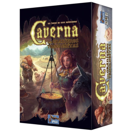 Juego de mesa de estrategia Caverna: Los Granjeros Trogloditas