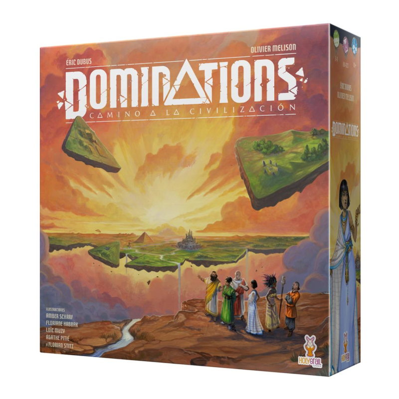 Juego de mesa Dominations