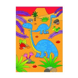 Libro Mágico Agua - Dinosaurios