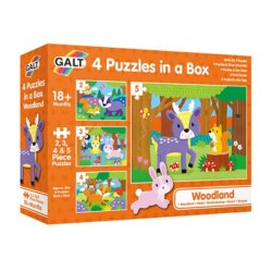 Set 4 Puzzles Bosque -...