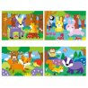 Set 4 Puzzles Bosque - Woodland